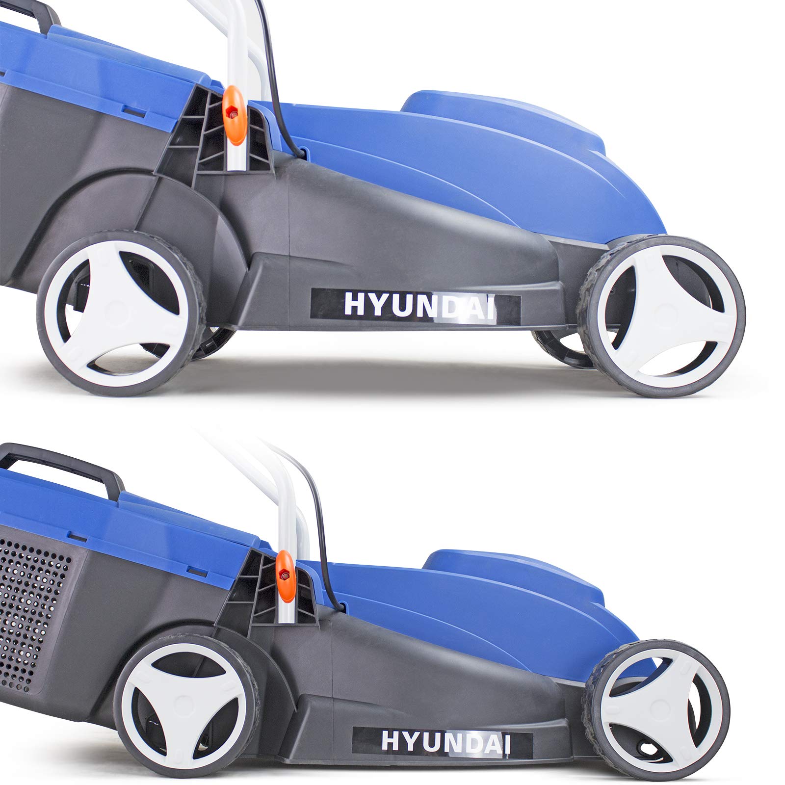 Hyundai 32cm Lightweight Rotary Electric Lawn Mower, 320mm Cutting