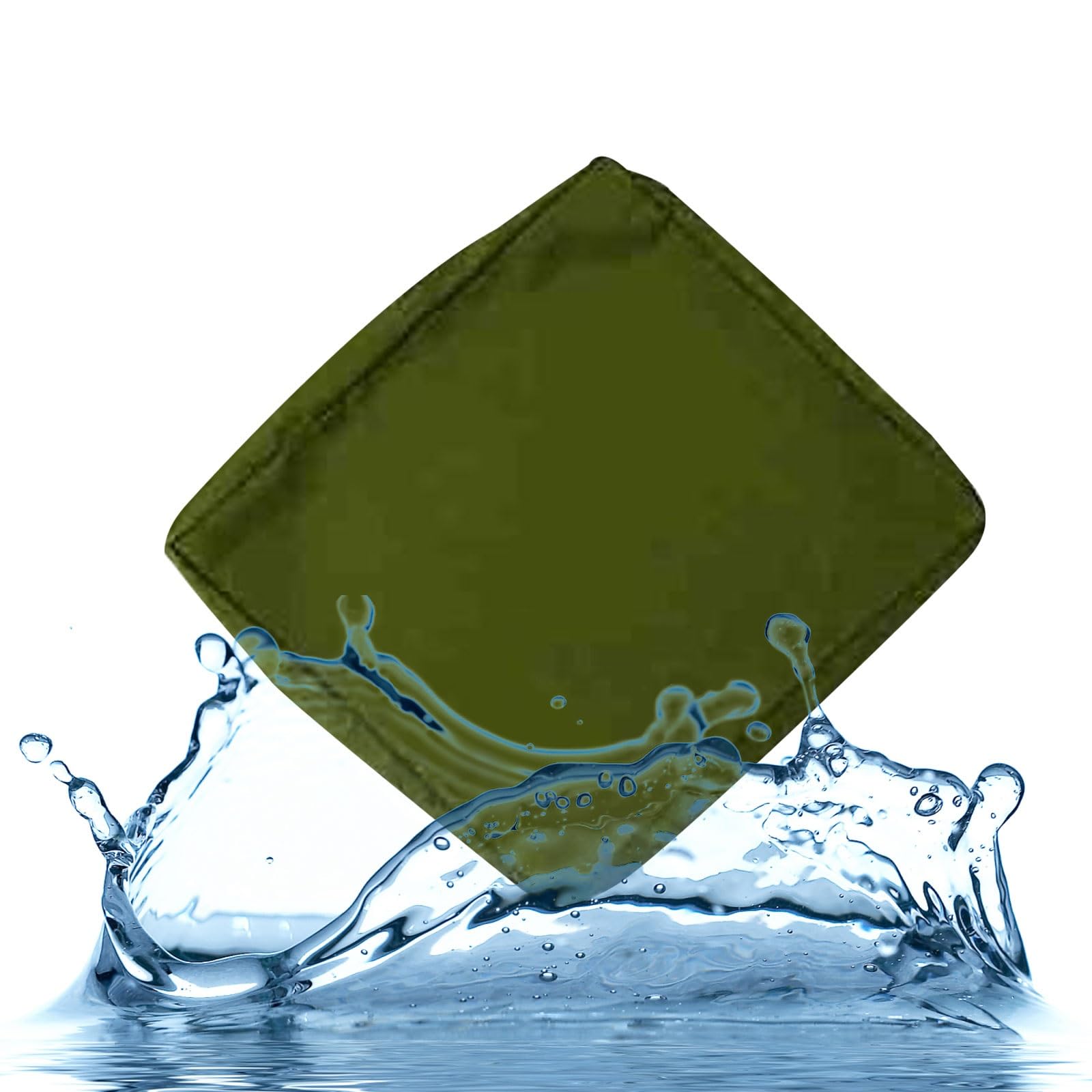 Waterproof Sofa Seat Cushion Cover with Zipper Cushions Chair Seat Removable Cover Pads Cover for Indoor Outdoor Patio Rattan Furniture(@17,50x45cm)