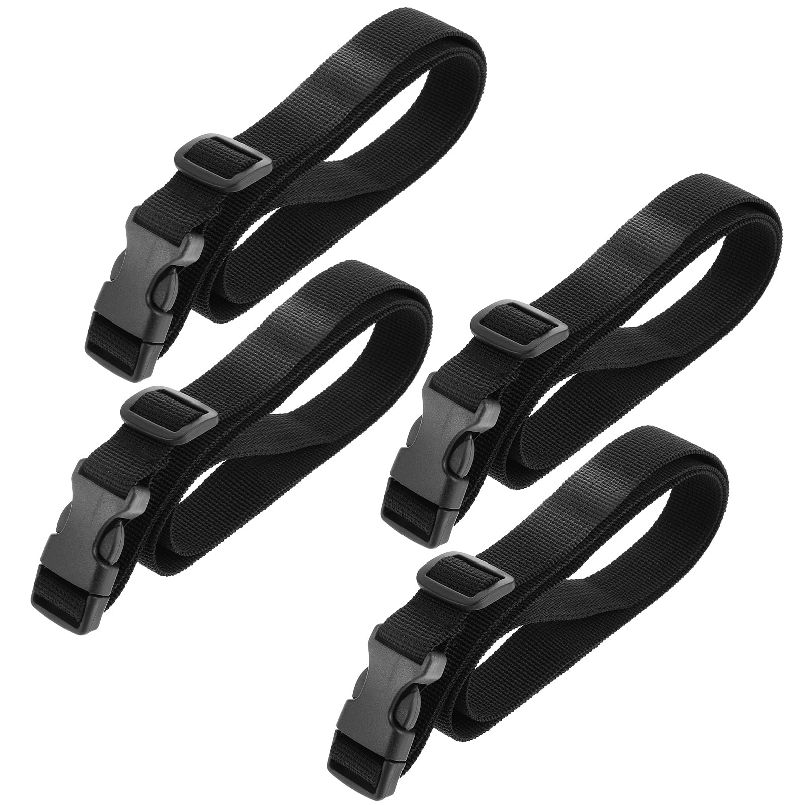4 Pcs Hiking Backpack Strap for Outdoor,Bag Fastening Belt Luggage Connector Straps Accessories for Travel