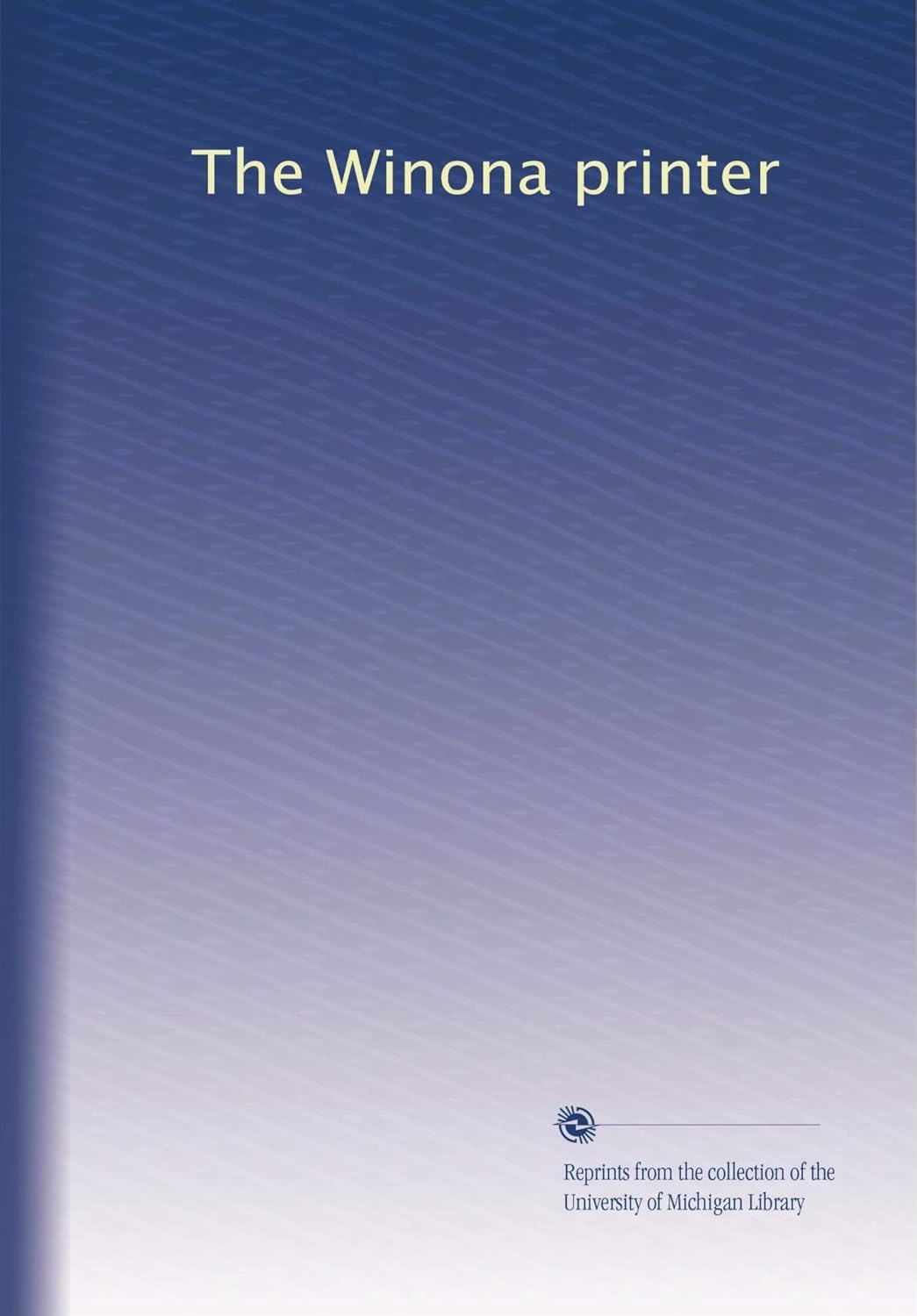 Amazon.co.jp The Winona printer Unknown, . 洋書