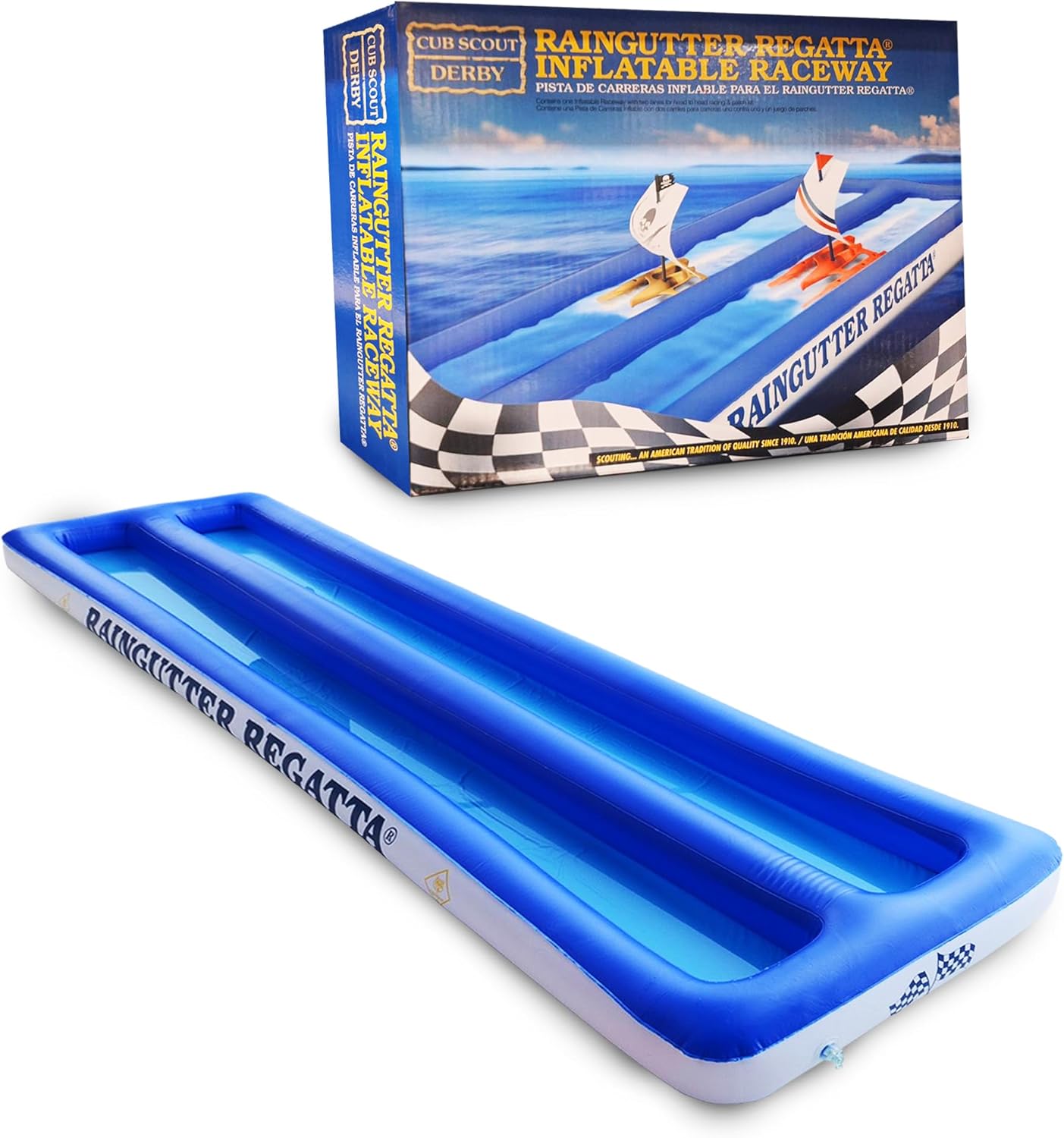 Boy Scouts of America Raingutter Regatta Inflatable Raceway