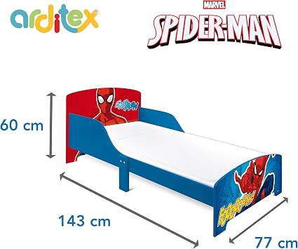 Children's Spiderman bed