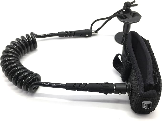 MAYMII Bodyboard Coiled Wrist Leash, Boogie Board Bicep