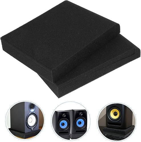 Miniatura 7 de 4 almohadillas de espuma para altavoz, almohadillas de espuma de amortiguación acústica, almohadillas de espuma para altavoz de sonido, alfombrilla