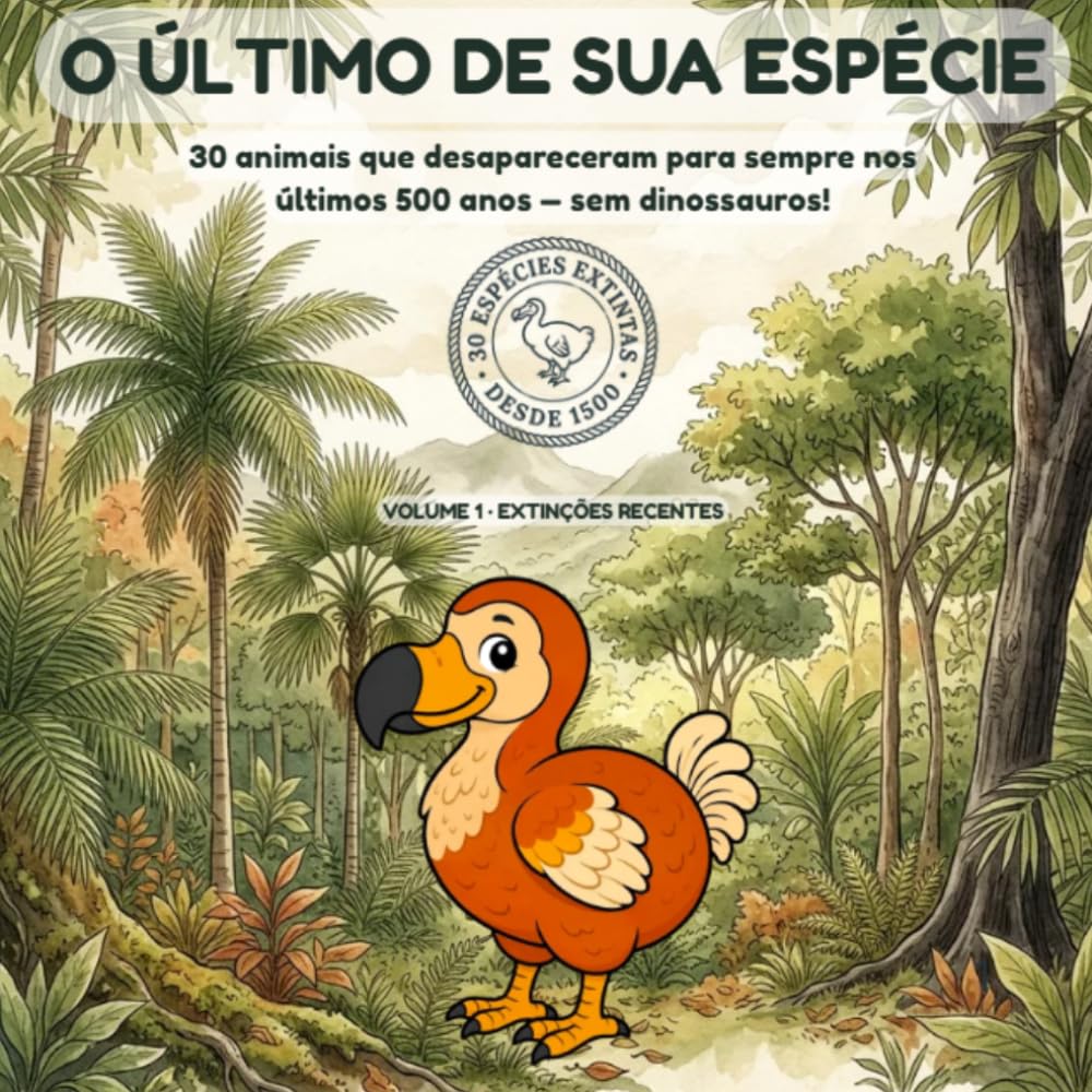 O Último de Sua Espécie: 30 animais que desapareceram para sempre nos últimos 500 anos — sem dinossauros!