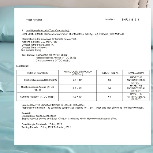 Miniatura 5 de Lyocell - Juego de sábanas de tamaño Queen, rayón derivado del bambú, bolsillo profundo de hasta 16 pulgadas, 4 piezas suaves y sedosas,