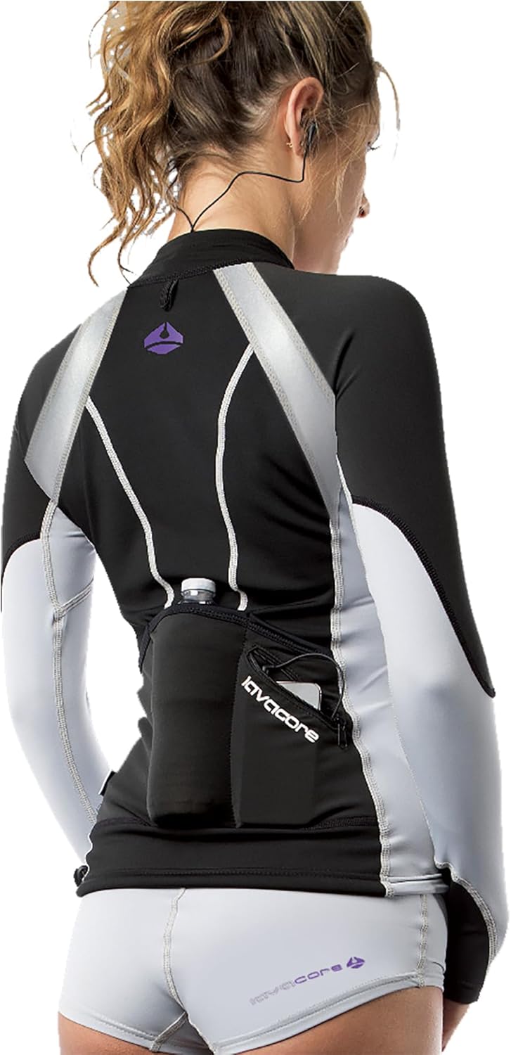 Lavacore Stand Up Paddleboard Female Jacket – Front Zip, UPF 50+, Splash Protection & Storage Pockets