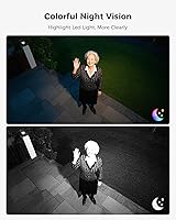 Vista 5 de Hiseeu Solar Security Cameras Wireless Outdoor System, 8 Cam-Kit, Expandable to 10CH, No Monthly Fee, Solar-Powered, Home Security Cameras System