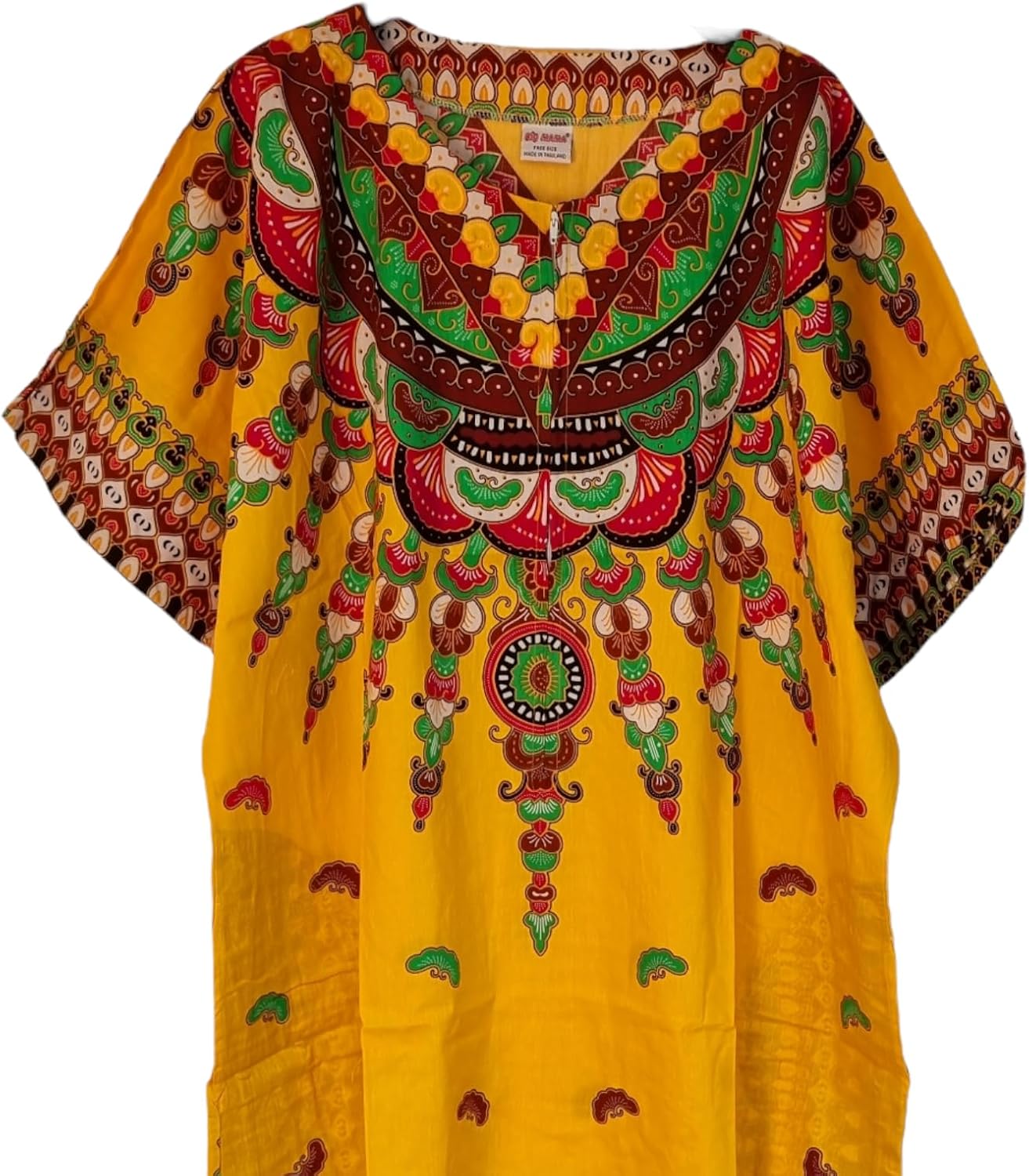 Robe caftan imprimé africain