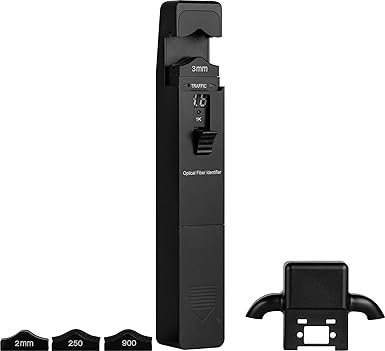 Jonard Tools OFI-50 Optical Fiber Identifier with 2 mm, 3 mm, 900 nm & 250 nm Adapters