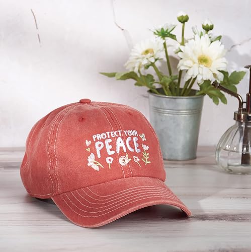 Miniatura 5 de Primitives by Kathy Gorra de béisbol estándar lavado a la piedra, verde