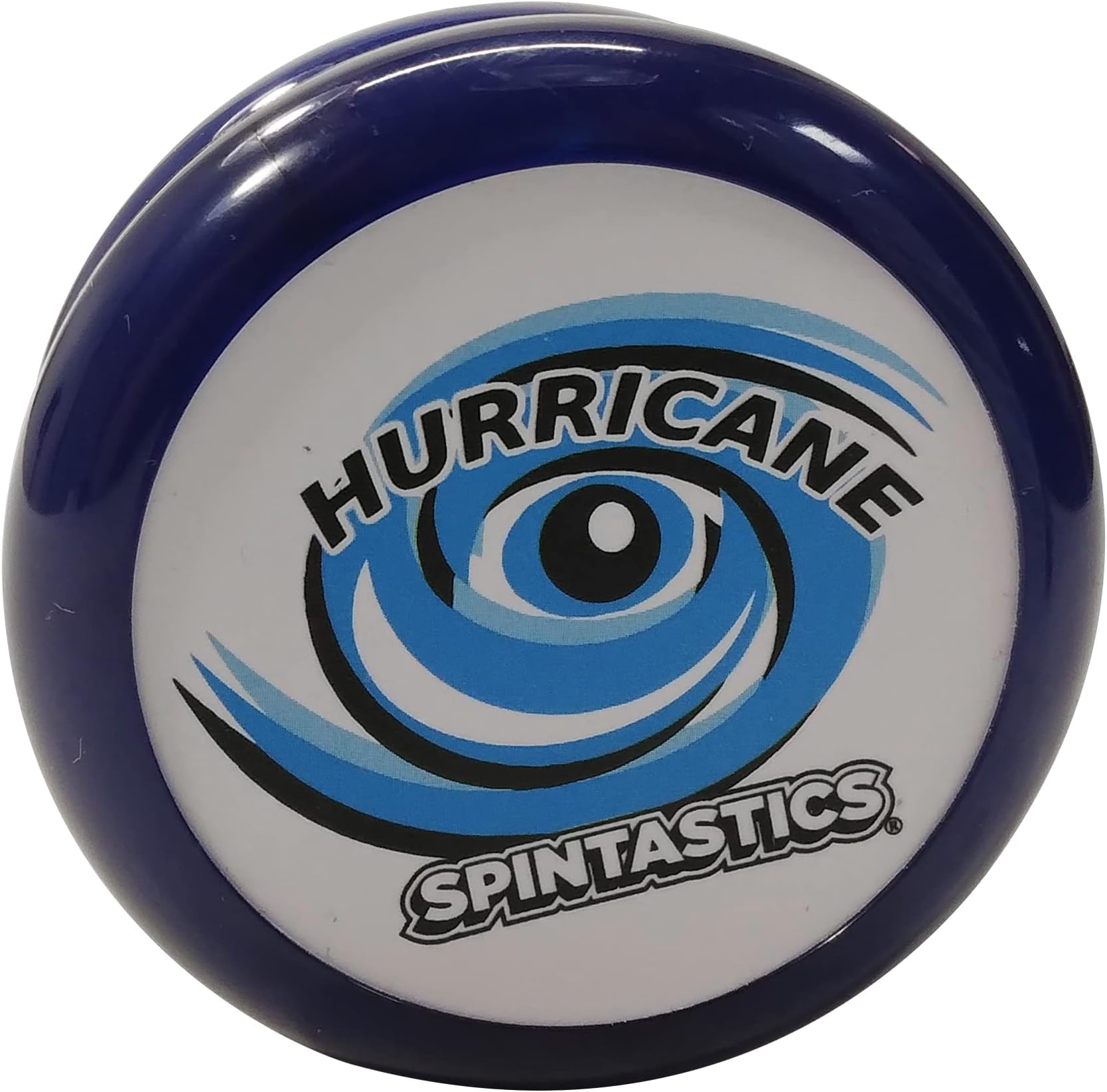 Spintastics Hurricane Yo-Yo - Classic Wooden Axle Looping YoYo (Blue)