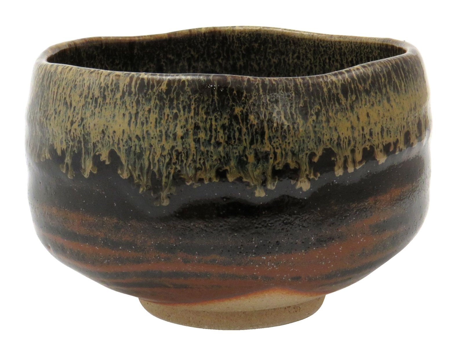 Amazon.co.jp: 美濃焼 抹茶碗 鬼天目 日本製 505-19 : ホーム