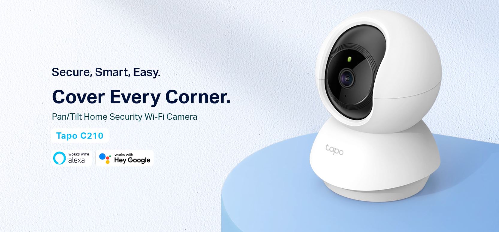 Tapo 2K Pan/Tilt Indoor Security WiFi Camera, 2 Pack, Baby & Pet