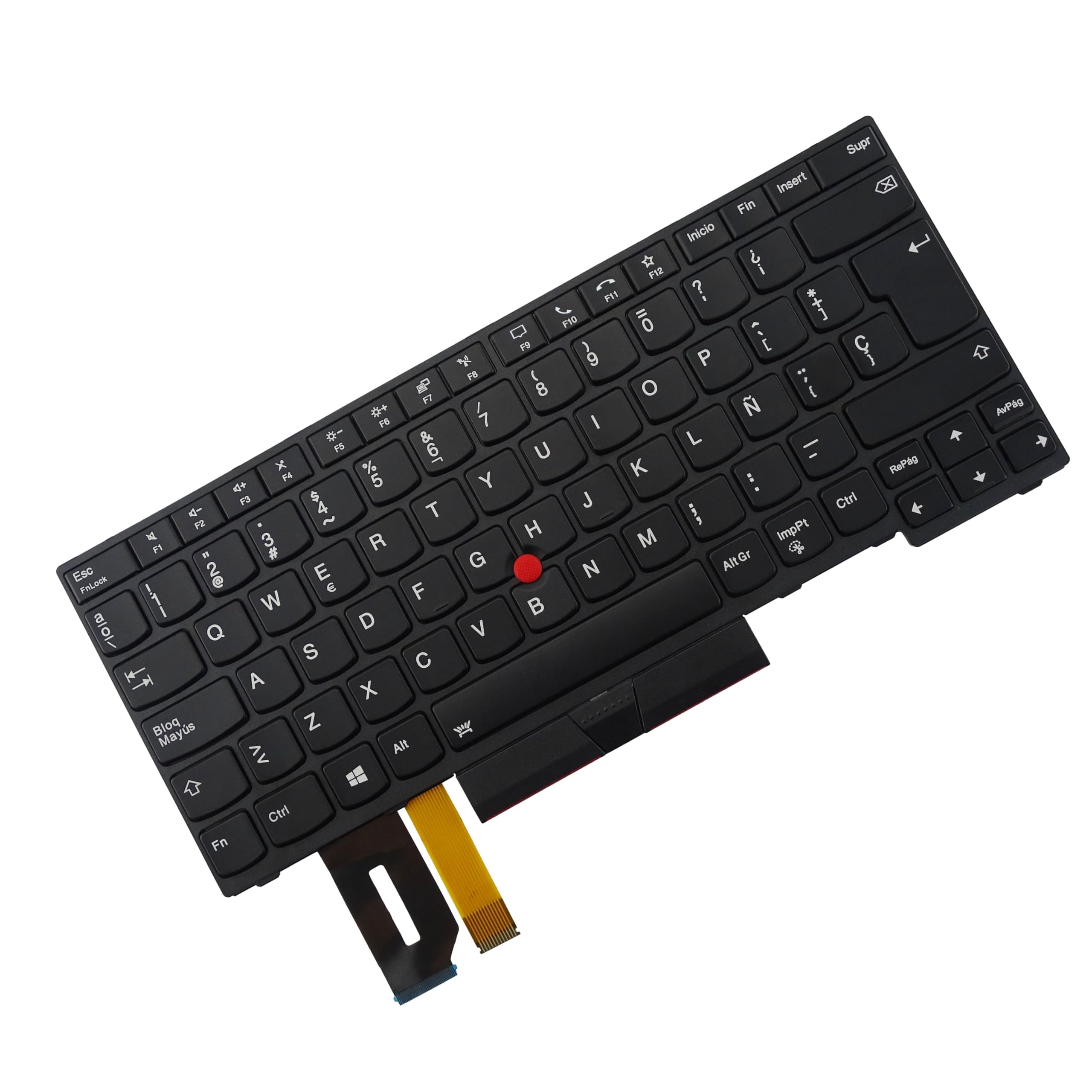 Teclado de repuesto con retroiluminación para Lenovo Thinkpad T14 Gen1 Gen2 P14S Gen1 Gen2 (Español/Español, Retroiluminado)