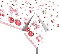 Vista 22 de CC HOME 1 Pack Train Plastic Tablecloth 54 x 87 Inch Long Rectangular Table Cover for Buffet,Birthday Party Holiday Dinner,Picnic or Tablecloth for