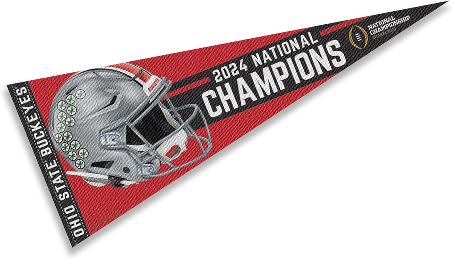 Ohio State Buckeyes Pennant 2024 National Champions Banner