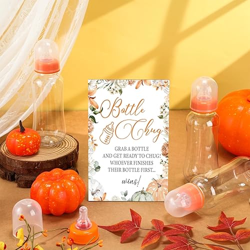 Vista 30 de TrelaCo Cool Baby Shower Games - Juego de regalo con temática de abejas y 12 biberones para baby shower, para juegos de abejas de panal, revelación