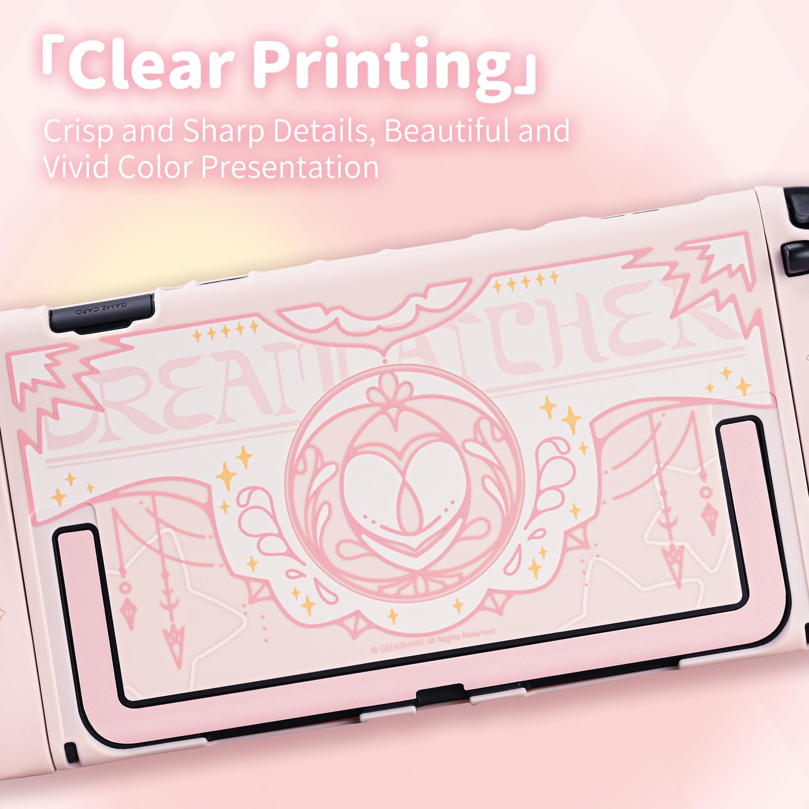 GeekShare Coque de protection en silicone compatible avec Switch 2, résistante aux rayures, coque de protection en silicone souple séparable, pour joystick avec 2 capuchons de préhension pour pouce - 5