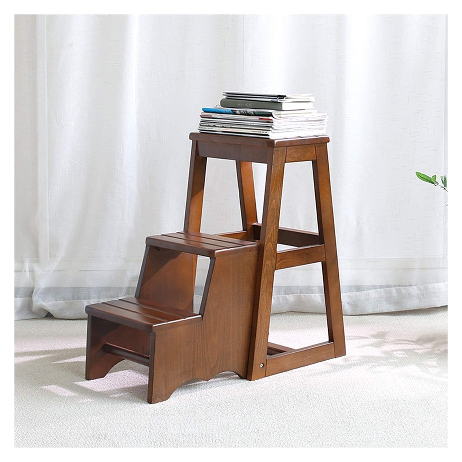 Tabouret escabeau pliable 3 marches pour éviter les chutes à la maison
