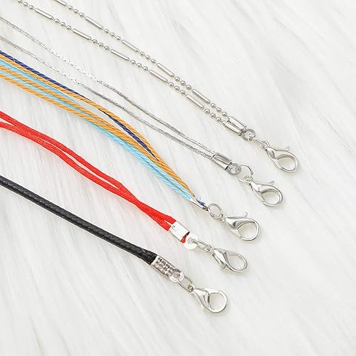 Miniatura 4 de 1000 puntas de cordón plegables de cuero para engarzar, puntas de cierre de cinta, tapas de joyería para fabricación de joyas, 0.14 x 0.35 pulgadas,