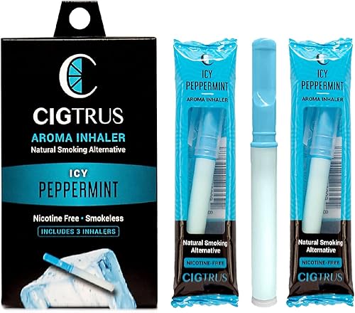 Miniatura 3 de Inhalador de hierbas, alternativa natural para fumar  Bolígrafo de aceite  Sin nicotina, sin humo, sin tabaco  Menta verde fresca y menta helada - 6