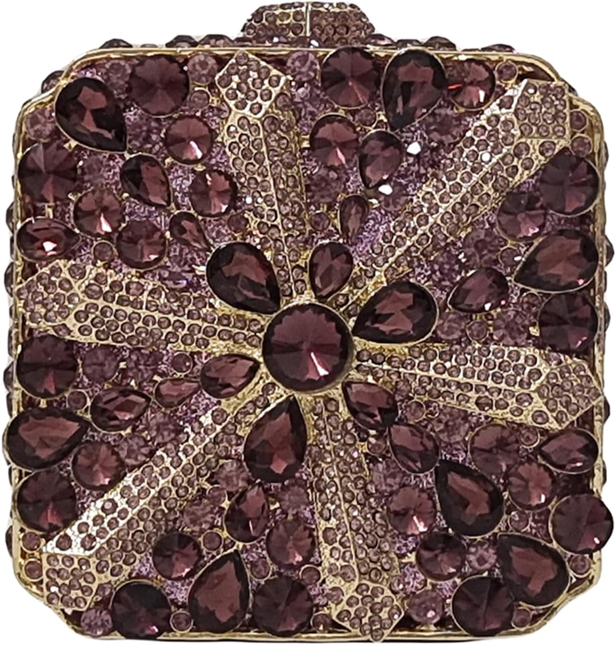 Cute Crystal Box Clutch Glitter Evening Bags Women Rhinestone Handbags and Purses Party Wedding
