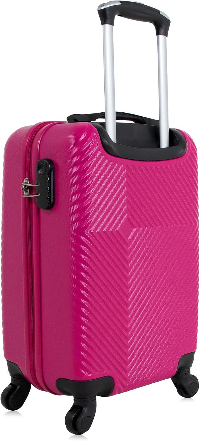 Swiss Move, Mala de Viagem 10kg, Zug, De Bordo, Pequena, 4 Rodas - Pink
