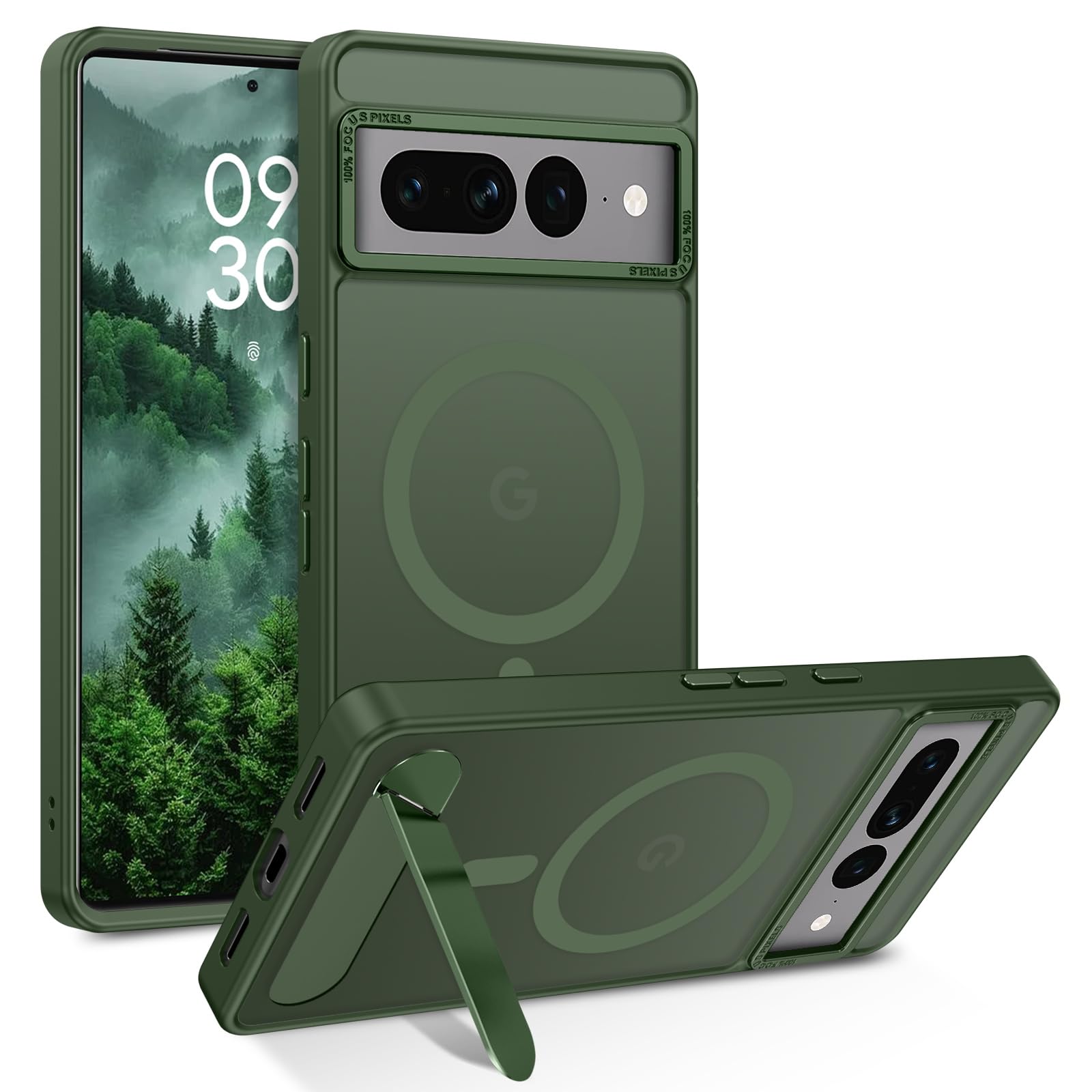Amazon.com: GUAGUA for Google Pixel 7 Pro Case with Stand