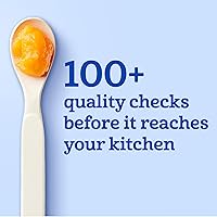 Vista 6 de Gerber Stage 1 - Alimento para bebé orgánico, frasco de manzana, puré de frutas, vitamina C, sin OMG, alimento para bebés en frasco, puré de frutas