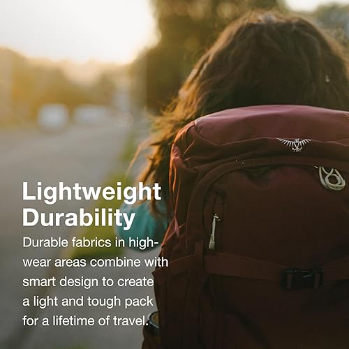 Miniatura 4 de Osprey Fairview 40L Mochila de viaje para mujer, color azul jungla nocturna