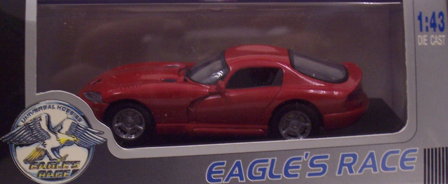 Eagle's Race3602 1997 Dodge Viper Coupe GTS - Red - Legend Series - 1:43 Scale Diecast