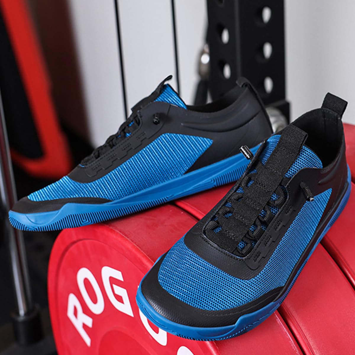 Squat Deadlift-Schuh Gewichtheberschuhe für Herren Barfuß minimalistische Fitnesschuhe für Kreuzheben, krafttraining Gewichtstraining