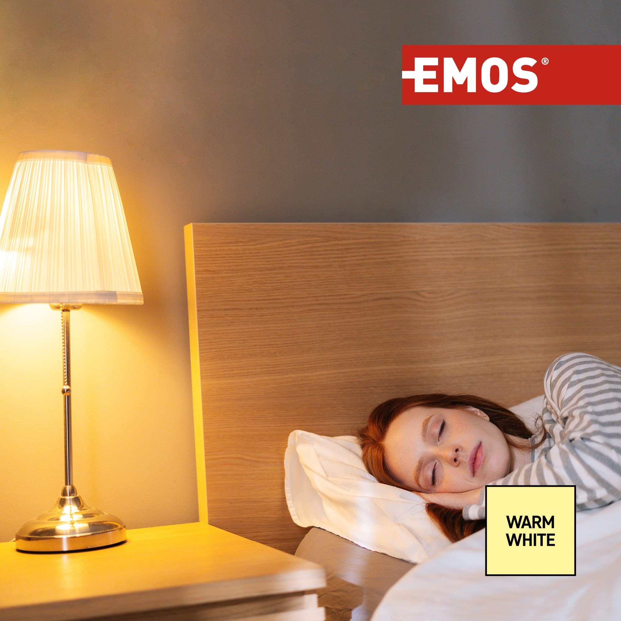 Set 3 Lampadine LED EMOS Candle E14 4,2W – Luce Calda 2700K, 470 Lumen, Risparmio Energetico