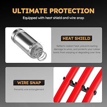 Amazon.com: 48322R 10.2MM High Performance Spark Plug Wires