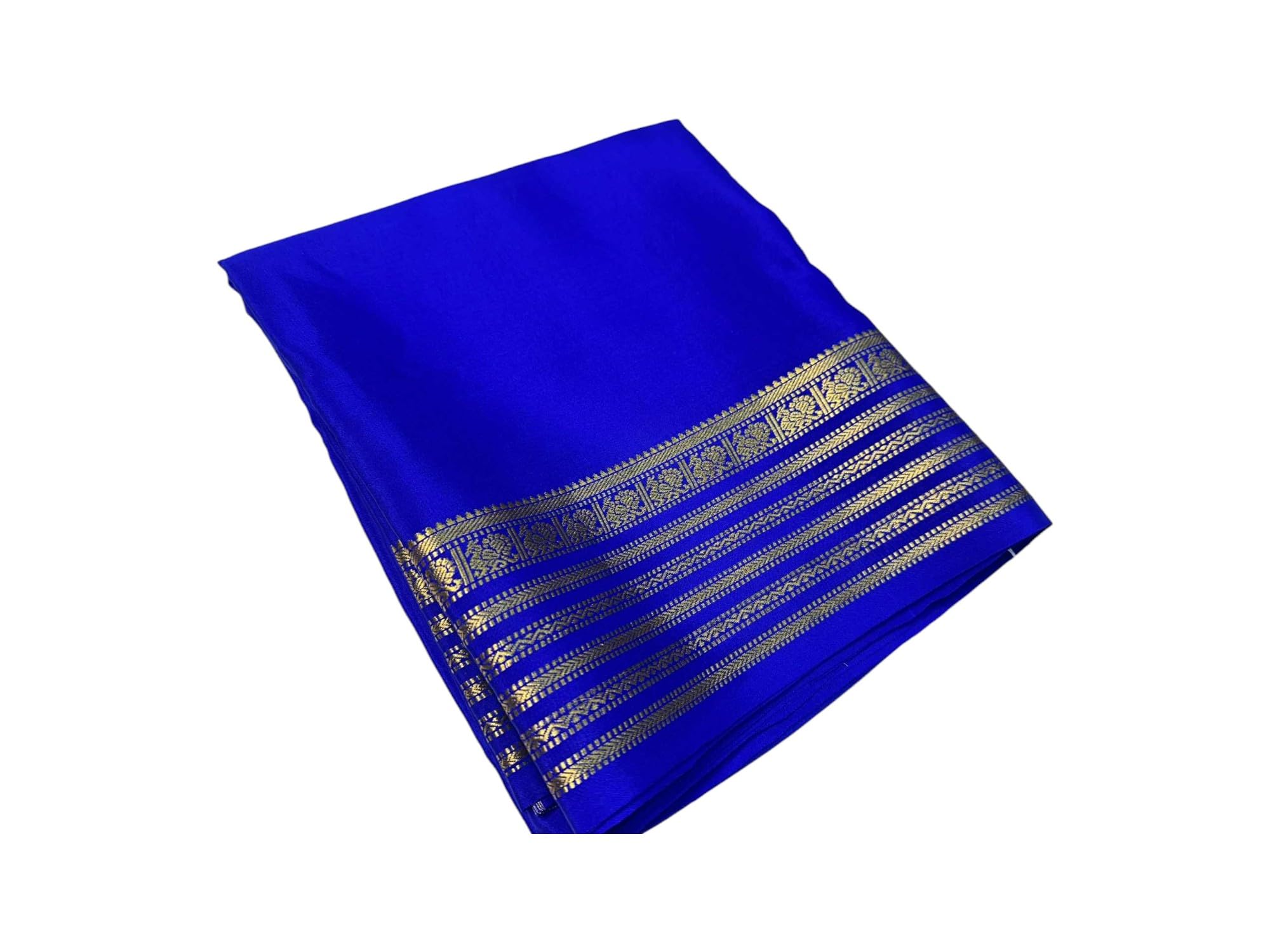 rajmala fashion RAJMALA Luxurious Women's Classic Semi Mysore Silk Saree with Beautiful Design Zari Border-picture-24