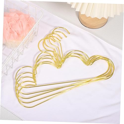 Miniatura 9 de Alipis Perchas doradas con forma de nube, 5 unidades, para ahorrar espacio, encantadoras perchas para ropa de bebé, perchas para niños, perchas de