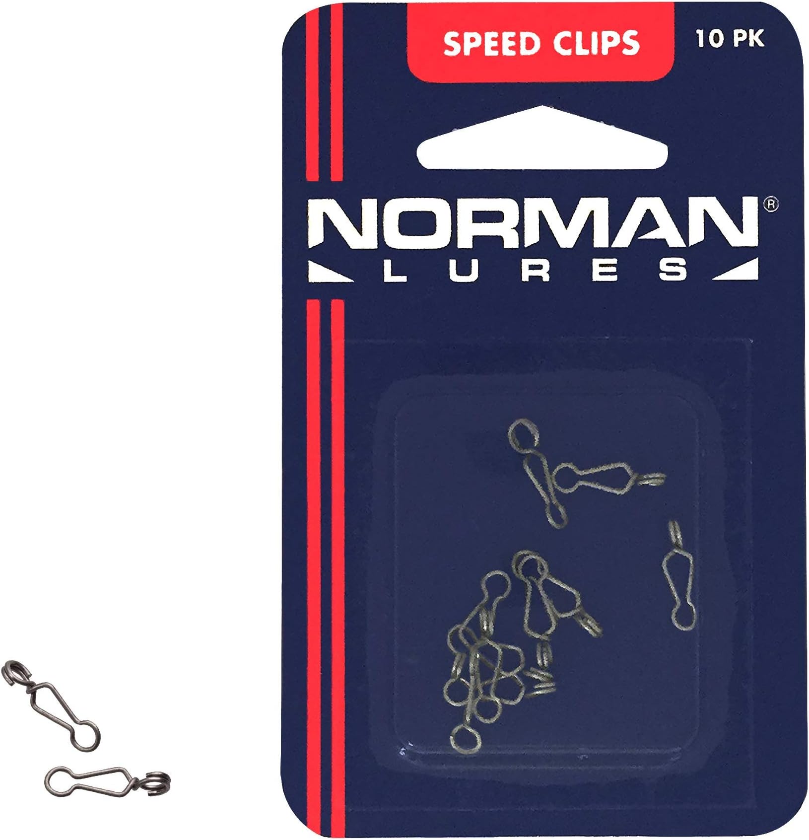 Norman Lures Speed Clips for Quick and Easy Fishing Lure Attachement