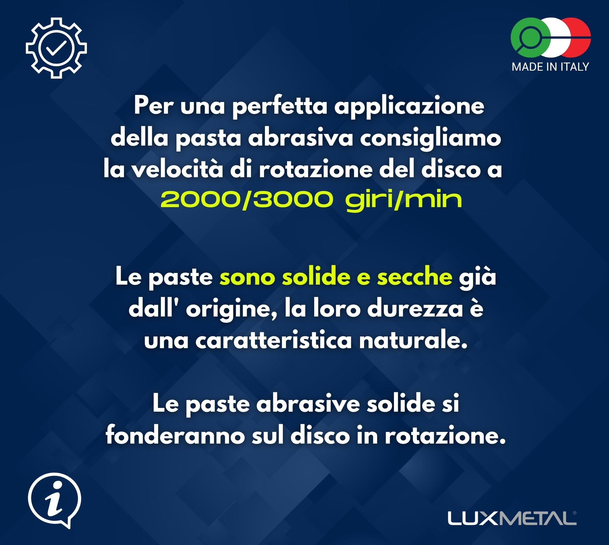 Lux Metal - Kit 3 Pasta Abrasiva Lucidante per Plastica 150 gr PL1-PL2-PL3 (Fine-S.Fine-Ultra Fine) Lucidare Plexiglass Trasparente Lucidatura Plastica Policarbonato Rimuovi Graffi Rinnova Fari Auto