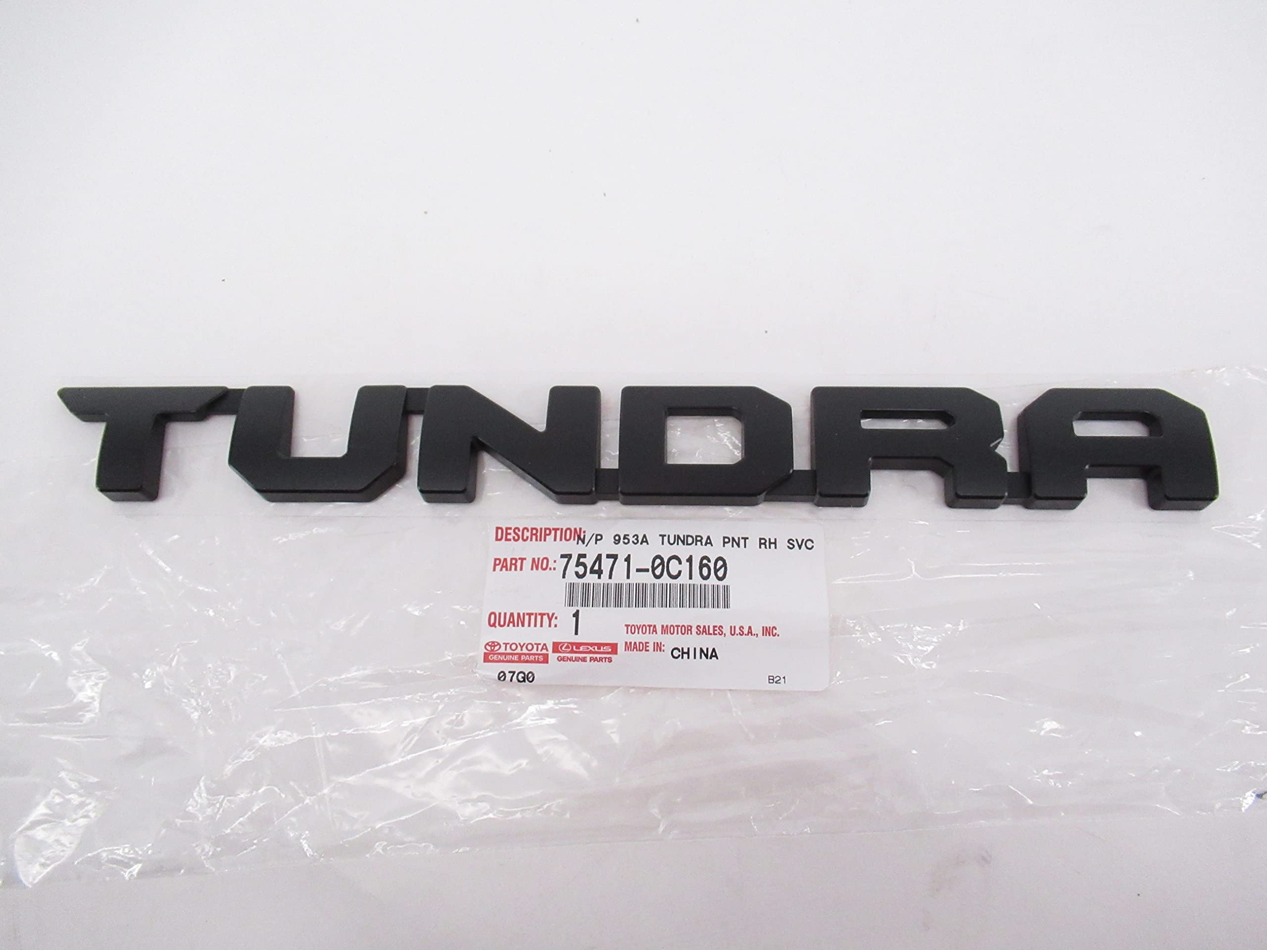 Amazon.com: TOYOTA 75471-0C160 Door Name Plate : Automotive