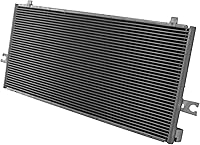 Vista 1 de TRQ Condensador de aire acondicionado A/C Compatible con Nissan Altima 1998-2001 NI3030101 NI3030103