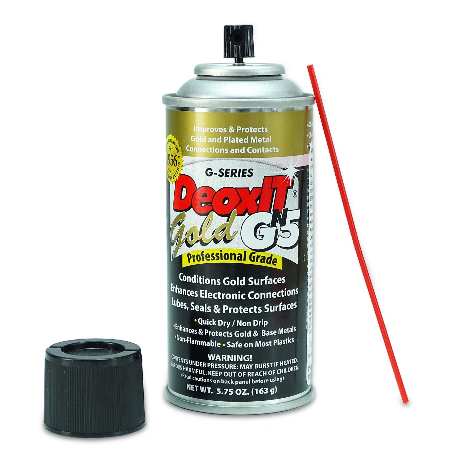 Caig DeoxIT GN5S-6N złoty spray kontaktowy ze ściereczką z mikrofibry keepdrum