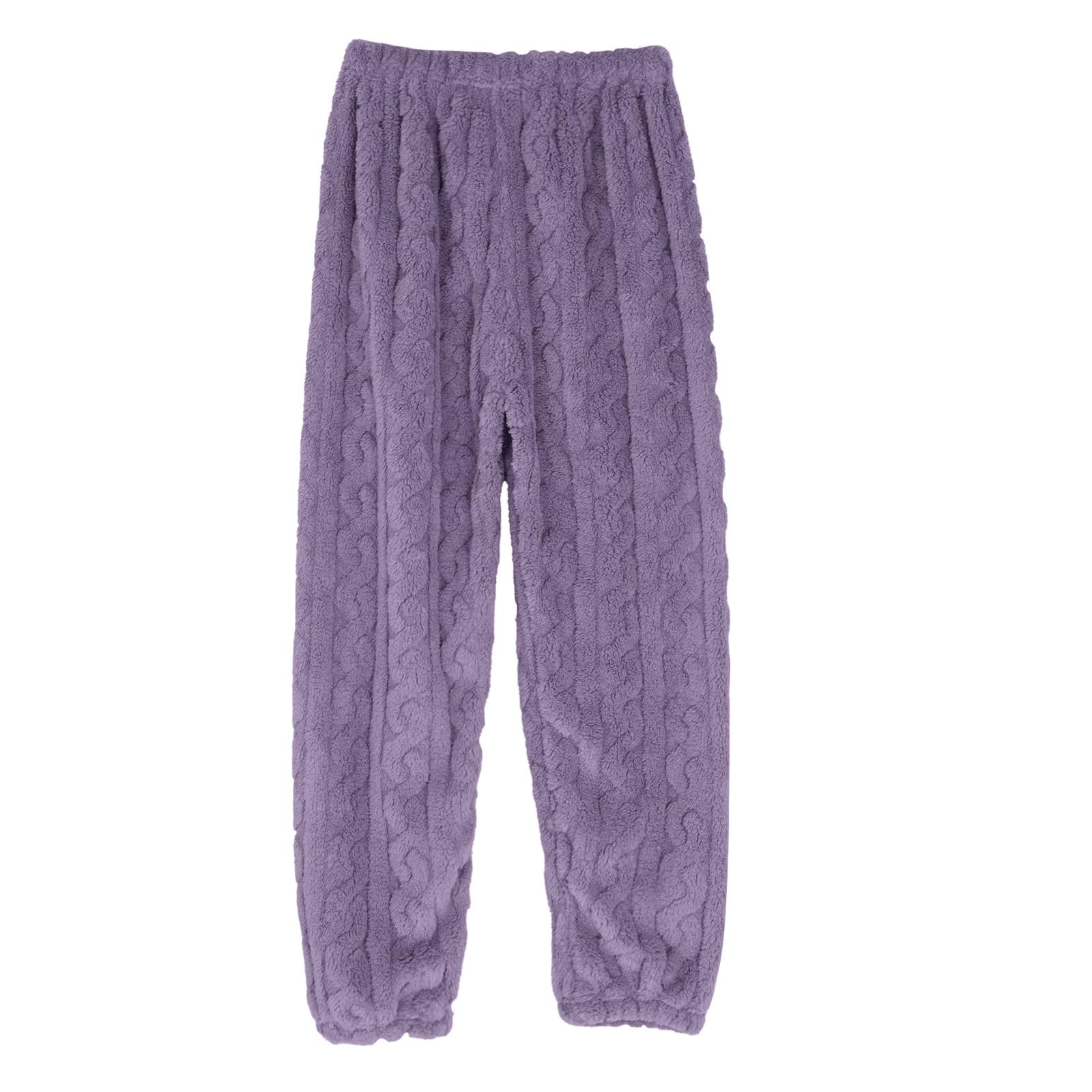 Pigiama lungo da donna, in flanella, per l'inverno, in due pezzi, a maniche lunghe, in peluche, per la casa, per ogni notte