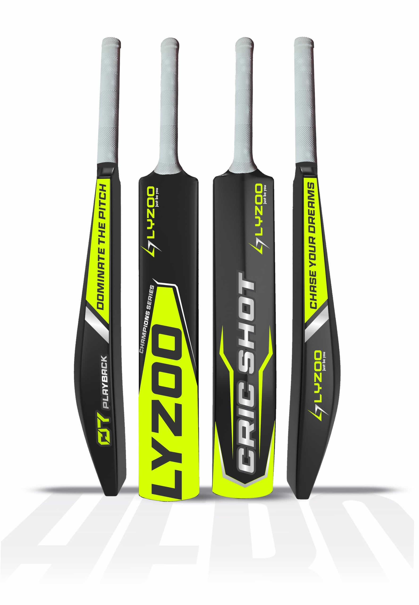 CRIC Shot Full Size Plastic bat Tennis Cricket bat Turf Tennis bat | Lightweight Fiber | Hard Plastic Bats | Tournament Plastic Cricket | Standard Size Cricket Bats-picture-35