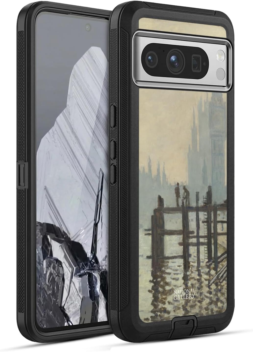 Head Case Designs Officially Licensed The National Gallery The Virgin of The Rocks Art Ultra-Armoured Shockproof Case [Military Grade Protection] Compatible with Google Pixel 10
