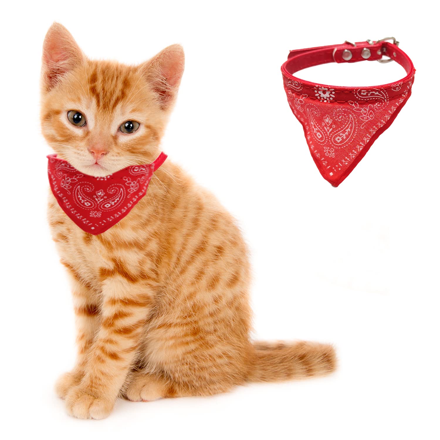 ALLY-MAGIC Y2-JYCWKSJ - Bandana para perro, correa ajustable, bandana bohemia para mascotas, pañuelo triangular para perros, cachorros, Y2-JYCWKSJ (rojo)