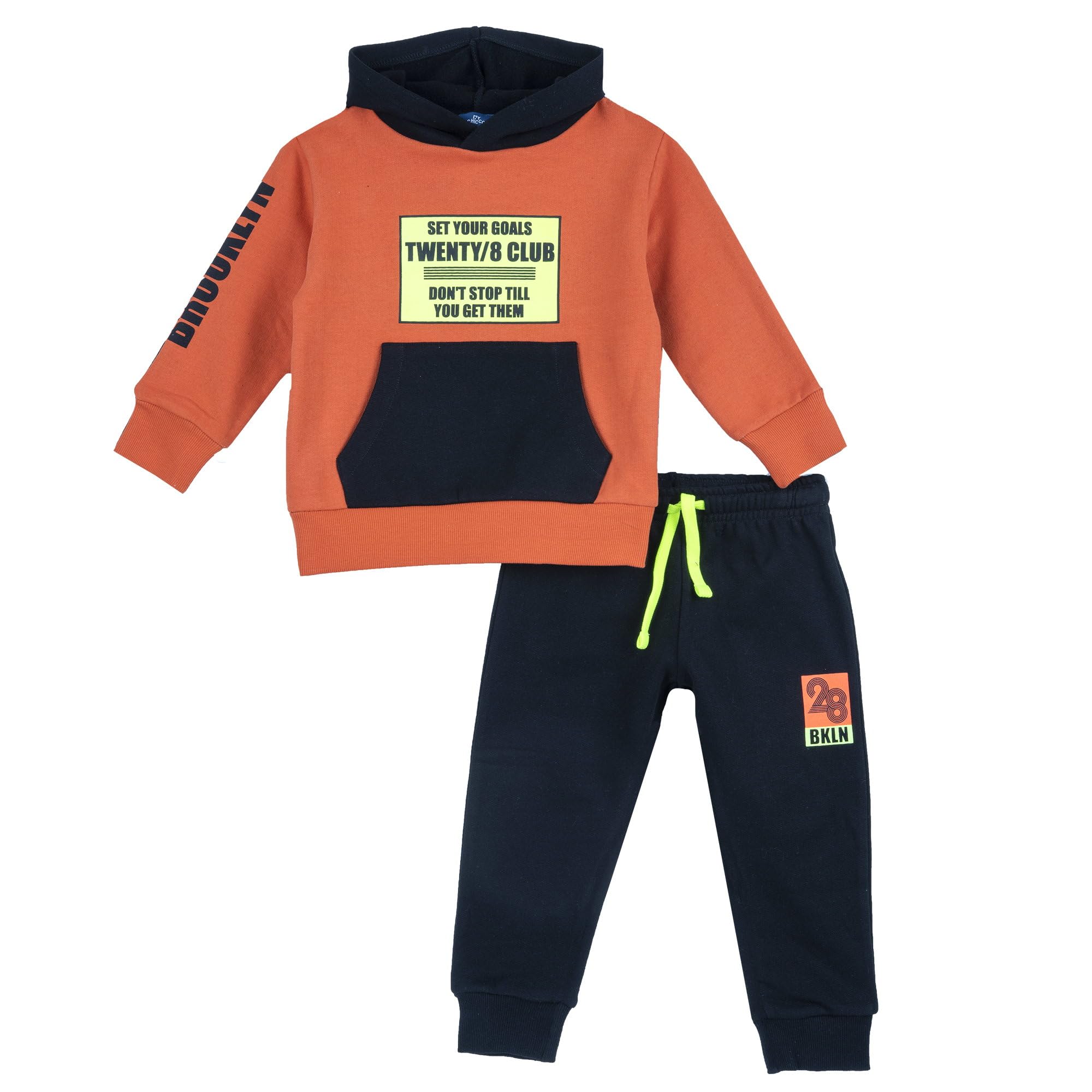 Chicco Conjunto con sudadera y pantalón para niño, multicolor