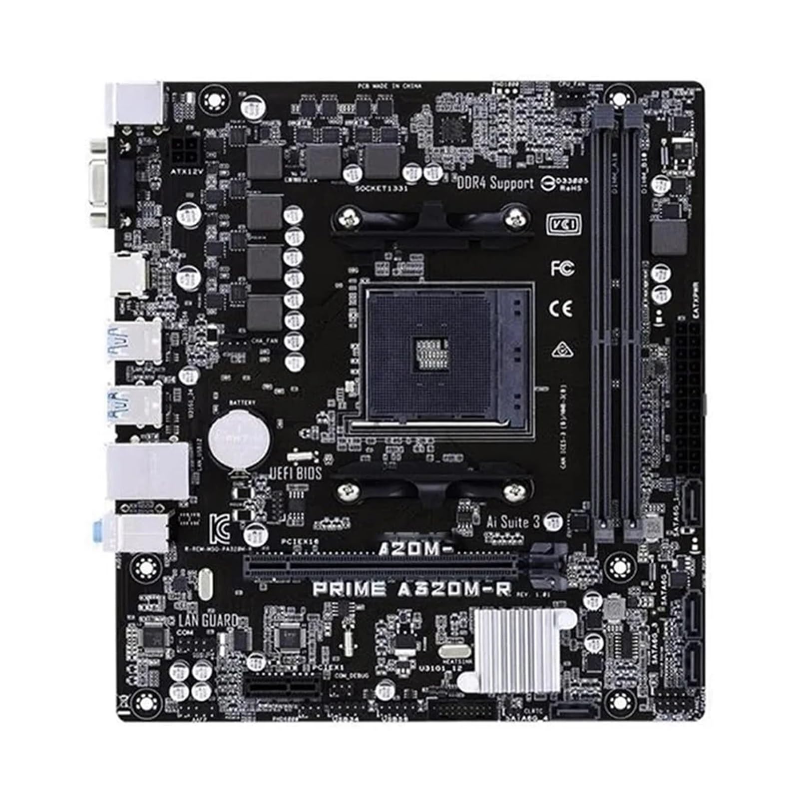 Scheda madre Placa base Fit For ASUS PRIME A320M-R A320 AM4 para Ryzen 5/7/3 5600G 5700G 3200G CPU DDR4 SATA 3,0 M.2 NVMe SSD Micro-ATX