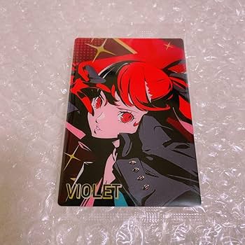 ペルソナ5 芳澤かすみ ヴァイオレット スリーブ　未開封 ペルソナ5 芳澤かすみ ヴァイオレット スリーブ 未開封 Amazon