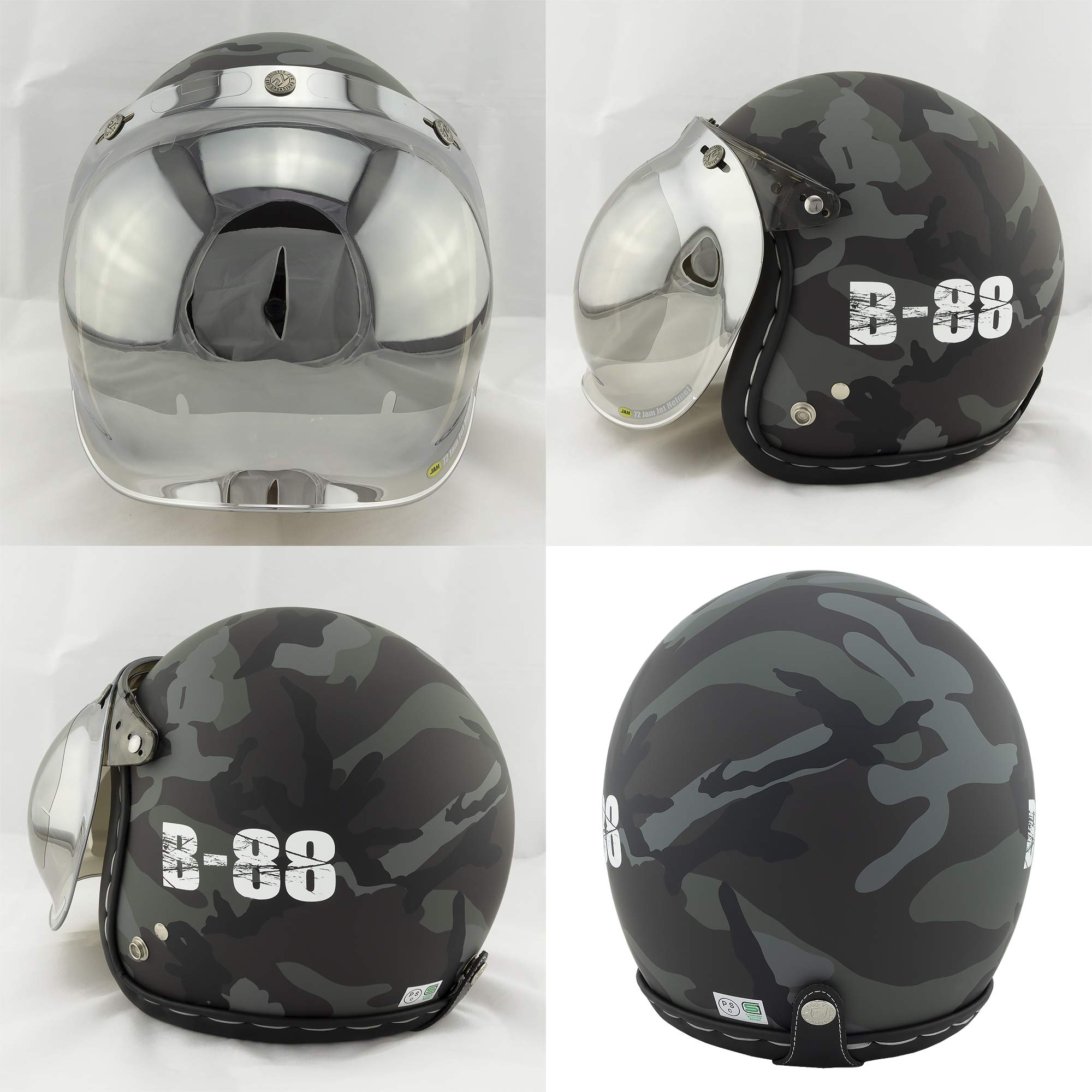 ヘルメット　ミリタリー Kabutoのミリタリーテイストの新グラフィック「KAZAMI CAMO」に新色